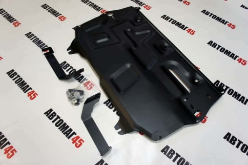 Защита картера и КПП крепеж сталь Volkswagen Polo с 10г Polo Л/б с 20г Fabia c 10г Rapid с 14г  фото 2