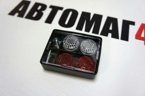 Крепеж  номерного знака болты саморезы катафоты 4шт    фото 2