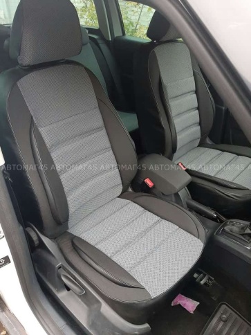 Авточехлы  Skoda Yeti Шкода Йети Skoda Roomster Румстер жаккард серый Ижевск   фото 7