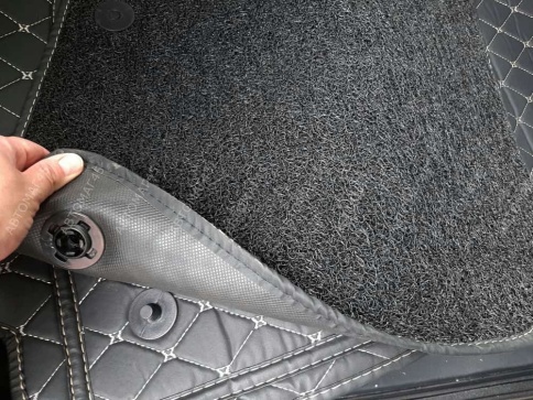 Ковры  5D экокожа Toyota RAV4 XA40 2013-2019г черный комплект с ворсом Maximal АКЦИЯ!   фото 10