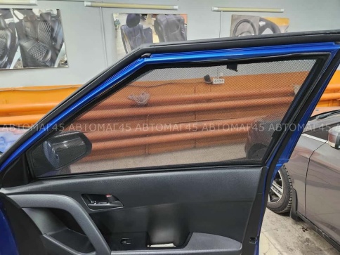 TLT  каркасные шторки на магнитах Hyundai Creta Крета 2015-2021г стандарт сетка передние 2шт 10% фото 8