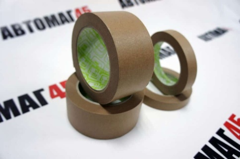 Itape  скотч малярный 18мм коричневый    фото 3