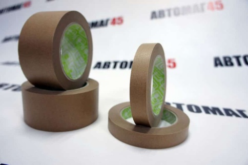Itape  скотч малярный 18мм коричневый    фото 5