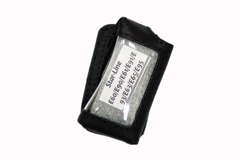 Чехол  для брелка сигнализации StarLine E60 E90 E61 E91 E93 E63 E65 E95 кожа    фото 1