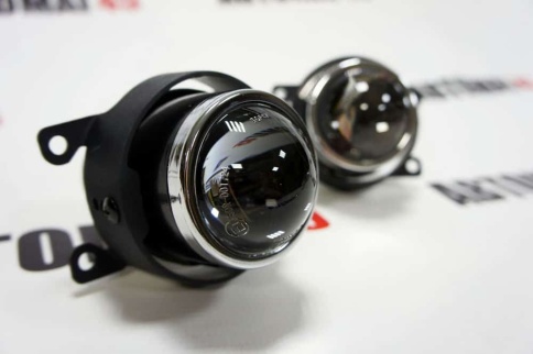 NBN  фара противотуманная универ линза Лада Vesta Веста Лада X-Ray Renault Focus 2шт    фото 4