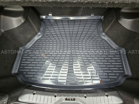 Rezkon коврик в багажник пластик Lada 2191 Granta Лада Гранта лифтбэк 2013-2026г   фото 1