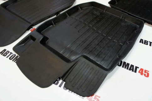 Коврики  в салон Renault Duster до 2017г Nissan Terrano c 2014г комплект 4шт    фото 3