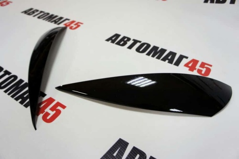 Реснички накладки на фары Лада Приора Lada Priora 2шт    фото 3