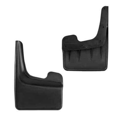 AER  брызговики универсальные большие пластик черные 35х24см  2шт     фото 1