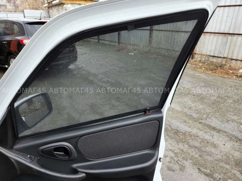 TLT  каркасные шторки на магнитах Нива Chevrolet Шевроле 09-20г Niva Travel с 20г перед 2шт стандарт фото 6