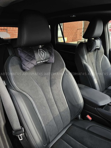 Подушка  под шею с лого Renault 2шт фото 4