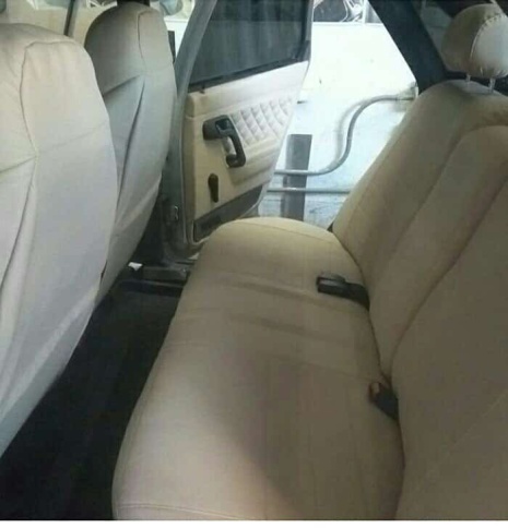 Экстрим  чехлы универсальные экокожа бежевый бежевый комплект    фото 4