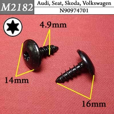 М2182 Автокрепеж металлический  фото 1