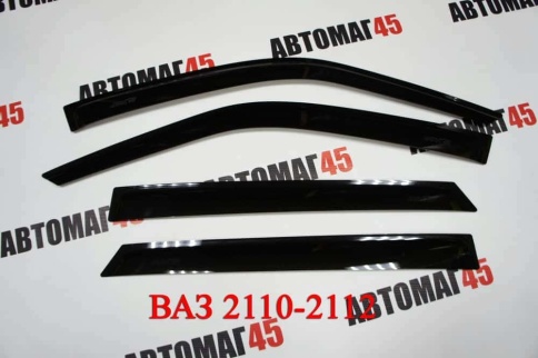 ANVair  дефлекторы окон ВАЗ 2110 2112 Лада Приора седан хэтчбек комплект 4шт    фото 2