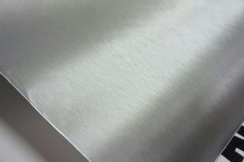 KSF  Автовинил шлифованный алюминий серебро 1м х 1,5м    фото 7