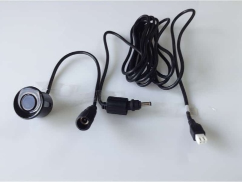 AVS PS-524  Парктроник цветной LCD-дисплей 4 датчика D 22мм черный    фото 4