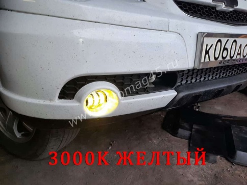 SALMAN  2 реж. 3000 6000К Фары п/туманные Приора Газель Нива Шевроле LED 50W 4800Lm 2шт гарант 6 мес фото 15