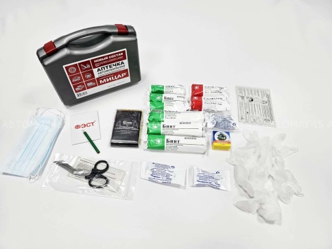 МИЦАР автомобильная аптечка по приказу №260н от 2024г Новый состав!  фото 5