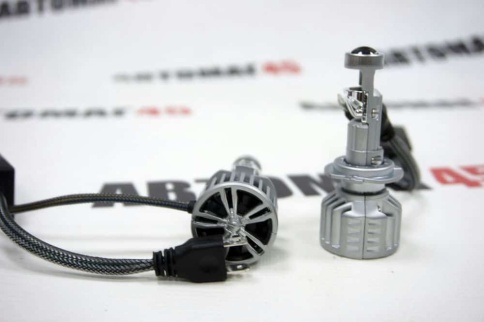 Sho-Me  G8 LED 2шт линза H7 12В 30W 5000K 3200Lm canbus +200 гарантия 3мес  АКЦИЯ!    фото 3