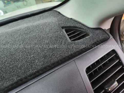 Накидка на панель Mitsubishi Lancer 10 Мицубиси Лансер 10 с 2007г карпет Maximal фото 5