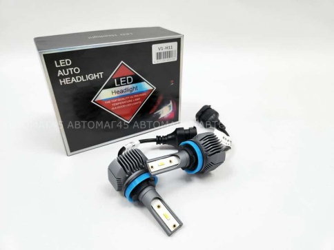 C2R V1 чип CSP LED 2шт H11 12В 6000К 2000Lm гарантия 4мес    фото 1