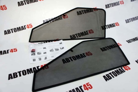 BRENZO  каркасные шторки на магнитах Kia Seltos Киа Селтос 2019-2022г передние 2шт стандарт 10%    фото 6