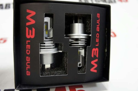 M3 чип  H4 12В 40W 6000К 4000Lm 2шт гарантия 5мес    фото 7