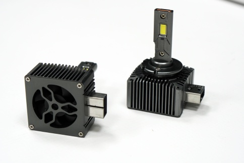 Ruzoom светодиодные лампы LED 2шт D1S 12В 55W 5500K 6000Lm гарантия 6мес    фото 2