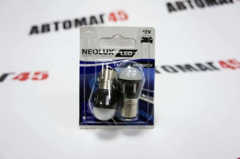 Neolux  светодиодная P21W 5W 12V 6000K 2шт АКЦИЯ   фото 4