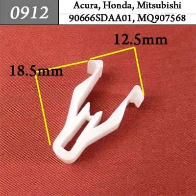 0912 Клипса пистон для Acura Honda Mitsubishi  фото 1
