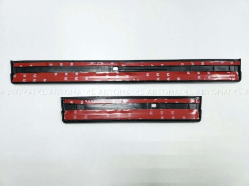 OEM  Накладки на пороги  Toyota RAV4 XA40 Тойота Рав4 ХА40 2013-2019г 4 шт нержавейка и пластик    фото 4