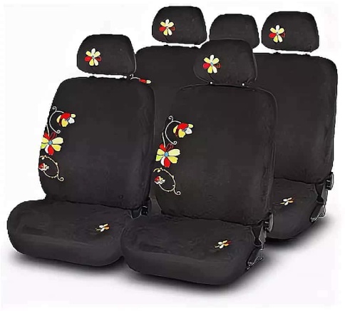 Fortuna авточехлы универсальные велюр комплект фото 1