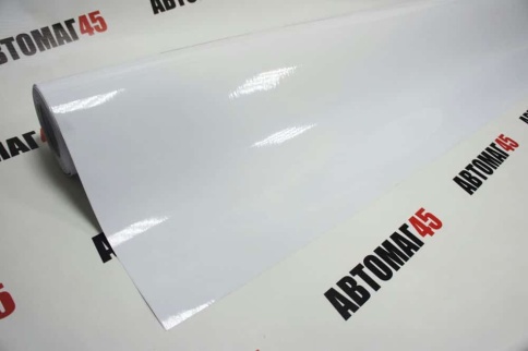 KSF  Автовинил белый глянец  1м х 1,5м    фото 1