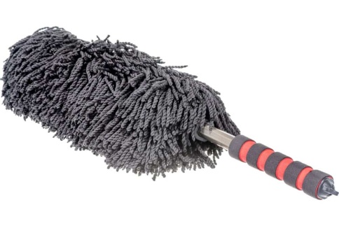 Li-Sa  щетка для удаления пыли из микрофибры раздвижная ручка 57-72,5см в чехле   фото 3