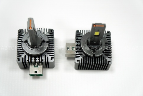 Ruzoom светодиодные лампы LED 2шт D3S 12В 55W 5500K 6000Lm гарантия 6мес    фото 3