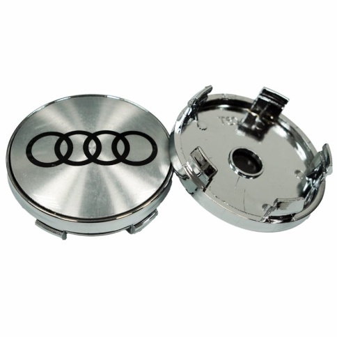 Колпачок ступицы Audi 60/57 серебро Tech Line кик слик NZDK 010 фото 2