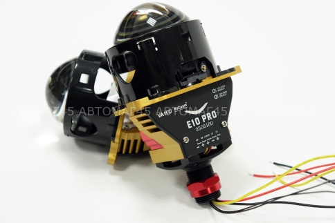 Ruzoom E10 Pro светодиодные Би-Led линзы 3.0" 12V 50/59W 6000K 8000/9300Lm 2чипа 2шт гарантия 12 мес фото 5