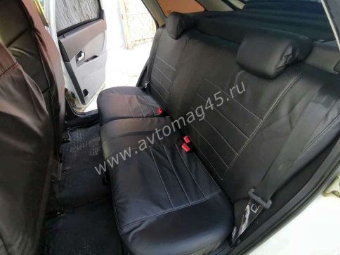 Экстрим  чехлы универсальные экокожа черный черный комплект    фото 16