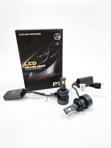 P1 лампы LED 2шт H7 12В 60W 5500K 5000Lm  с обманкой гарантия 6мес    фото 5