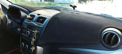 Накидка на панель Лада Гранта Lada Granta FL 2018-2025г карпет фото 3