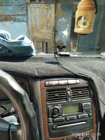 Накидка на панель Toyota Avensis T220 Тойота Авенсис Т220 1997-2001г карпет  фото 4