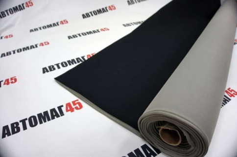 Материал потолочный на поролоне сетка черный 2мм 1м х1,8м Турция шаг 0,5метра   фото 3