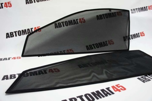 BRENZO  каркасные шторки на магнитах Toyota Avensis Авенсис 2пок 2002-2008г передние 2шт станд 10% фото 3