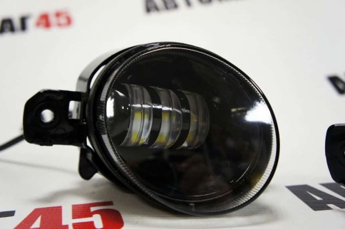 SALMAN  2 реж. 3000 6000K Фары п/туманные Nissan Infinity LED 50W 4800LM c ушами 2шт гаран. 6 мес фото 5