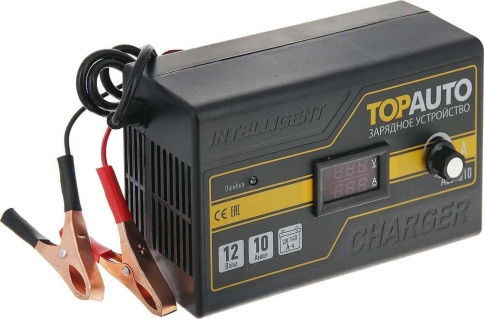 Top Auto  зарядное устройство Импульсное АЗУ-510 10A до 140А/ч 12В Автомат гарантия 36мес    фото 2