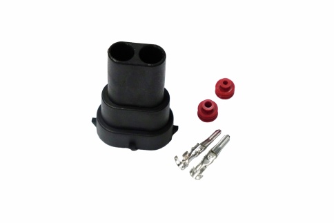 Разъем  H11 пластиковый без проводов Female гнездо     фото 2