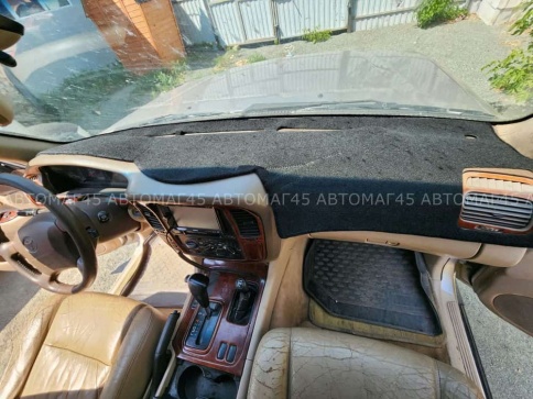 Накидка на панель Toyota Land Cruisеr LC Тойота Ленд Крузер J100 1998-2007г карпет  фото 6