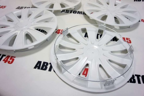 Star  колпаки R13 белый Карат комплект    фото 3