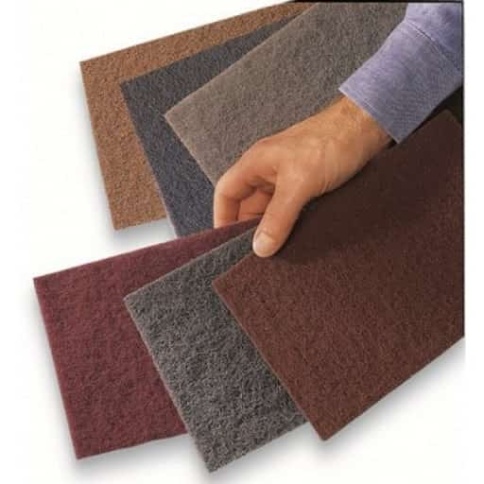 Total Mirlon  Скотч брайт для полировки Micro Fine P2500 бежевый    фото 3