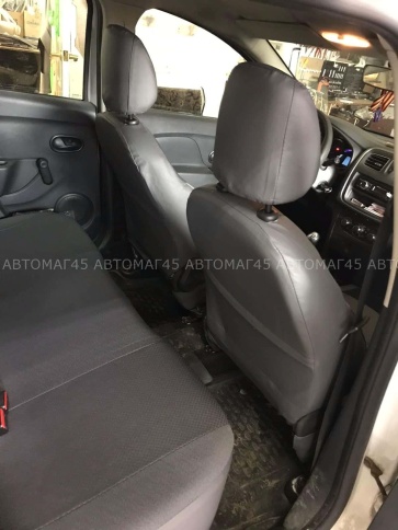 Авточехлы  Нива Шевроле Niva 2014-2020г Нива Travel с 2020г жаккард серый A-10  фото 4